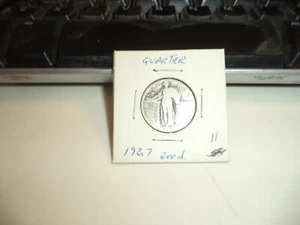 1927 Standing Liberty Quarter Silver 25¢ - F - Picture 1 of 2