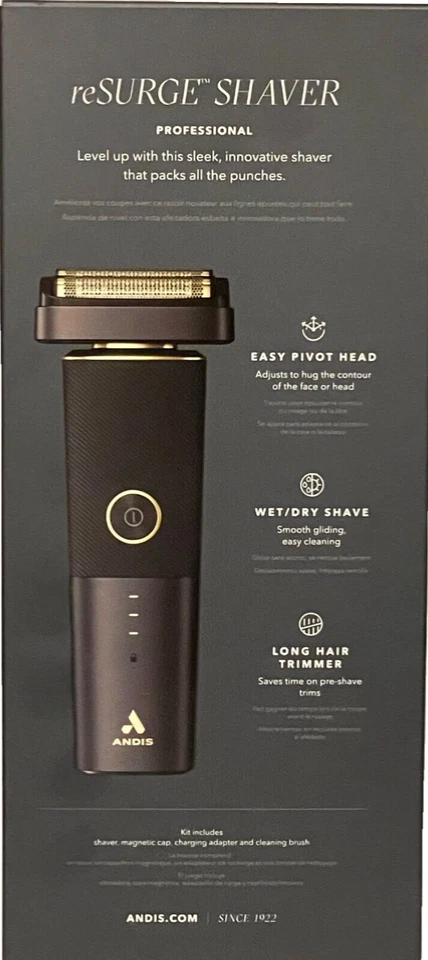 Andis 17300 reSURGE Electric Lithium Titanium Precision Foil Shaver