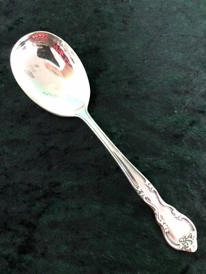 "Antigua cuchara gumbo sopa de pascua de plata esterlina sin monograma 6,0""" Foto 1 de 4