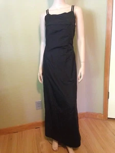 FENDI Black Long Sun Dress Size 6 - Picture 1 of 8