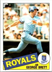 1985 Topps #100 George Brett *Nuevo* *Patio - Imagen 1 de 1