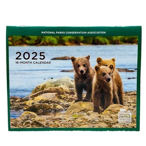 Parco Nazionale Conservazione Assoc 2025 16-Mo. nuovo senza etichette Calendario, 8,5"x10,5" - Foto 1 di 15