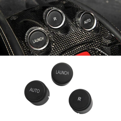 Gearbox Control LAUNCH & R & AUTO Button For Ferrari California T F12 458 488 - Image 1 of 4