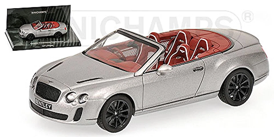 Bentley Continental Supersports Convertible 2009-13 Grey Metallic 1:43 - Image 1 of 1
