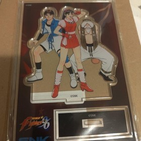 KOF96 Psycho Soldier Team Acrylic Stand  NEOGEO  Opened  Rare