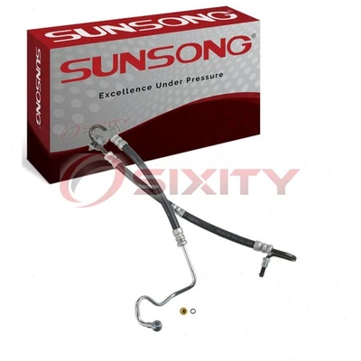 Manguera de línea de presión de dirección asistida Sunsong para BMW 325Ci 2002-2006 montaje fe Foto 1 de 4