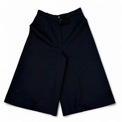 Vintage Gaucho Black Wide Leg Pants Women’s Size 26x17.5 Made In USA 70s 80s VTG - Image 1 of 4