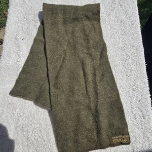 Vintage Jak Steen Schal Herren olivgrün Wolle Strick Military Cold Weather 60er - Bild 1 von 11