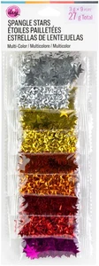 CousinDIY Mixed Spangle Stars 3g 9/Pkg-Multi-Colored - 3 Pack - Bild 1 von 1