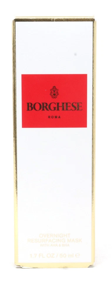 Borghese Overnight Resurfacing Mask with AHA & BHA 50ml - Image 1 of 1