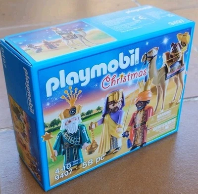 PLAYMOBIL Reyes Magos, Navidad, Christmas REf.: 9497 Año 2018 Nuevo  Precintado  - Imagen 1 de 4