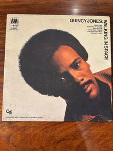 Vintage Quincy Jones Walking In Space Vinyl LP 1969 CTI A&M SP3023 Gatefold VG+ - Picture 1 of 5
