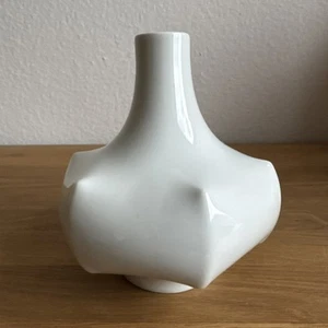 Kleine moderne Vase von Fürstenberg / Sundermann West Germany WGP 70er Op Art - Bild 1 von 5