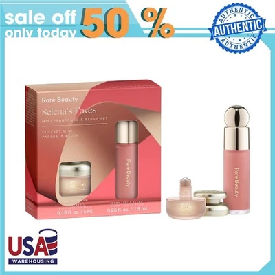 Juego de mini fragancia y rubor Rare Beauty de Selena Gomez Selena's Faves Foto 1 de 4
