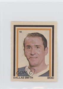 1972-73 Eddie Sargent NHL Player Stickers Dallas Smith #19