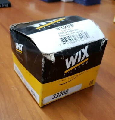 Cartucho de filtro de combustible NOS Wix 33208 bote de metal se adapta a: Caterpillar Foto 1 de 3