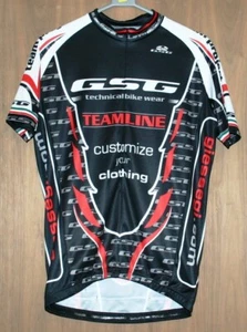 GENTS MENS CYCLING JERSEY GIESSIGI TEAMLINE SHORT SLEEVE Medium - Picture 1 of 2