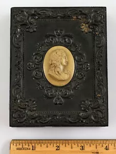 Antique Littlefield Parsons & Co. Daguerreotype Union Case Photo Cameo Front - Picture 1 of 11