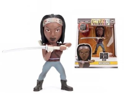 AMC's The Walking Dead Jada 4" Die Cast Metals M183 MICHONNE Foto 1 de 2