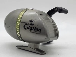 JOHNSON Citation Series 10 Closed Face Spinning Reel, Dual Crank, Ball Bearing - Picture 1 of 13