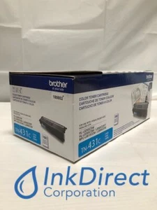 Genuine Brother TN431C TN-431C Toner Cartridge Cyan L8260 L8360 L8610 L8900 - Picture 1 of 8