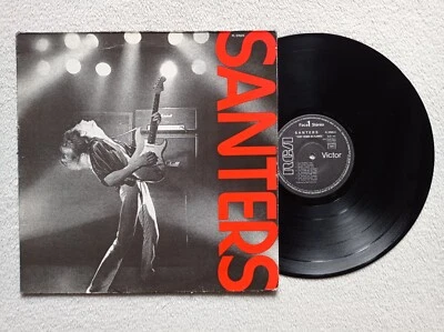 LP 33T SANTERS "Shot down in flames" RCA PL 37625 FRANCE 1982 - - Photo 1/4
