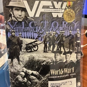 VFW Magazine November ￼ 1993 Veterans of Foreign Wars  Combat WWI - Imagen 1 de 1