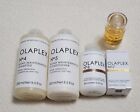 Olaplex No.4 Shampoo, No.5 Conditioner, No.6 Bond Smoother & No.7 Bonding Oil.
