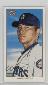 2002 Topps 206 Mini Cycle Back Kazuhiro Sasaki #114