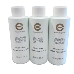 Elizabeth Grant Collagen Re-Inforce Platinum Neck Cream 4 oz 120 ml Cruelty Free - Picture 1 of 8