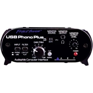 ART USB Phono Plus Project Series Phono Preamp with USB Interface - Picture 1 of 3