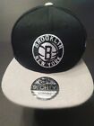 New Era 9FORTY Brooklyn Nets Classic Black & Gray Adjustable Hat Cap