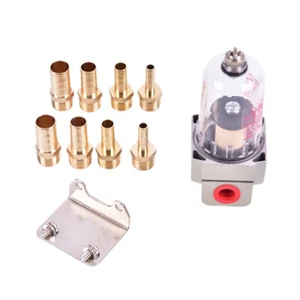 Engine Oil Separator Catch Tank Can Reservoir Tank Breather Filter Baffled:0 ZC - Picture 1 of 9