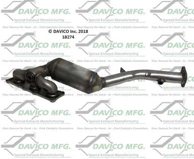 Convertidor catalítico - Convertidor Cat de ajuste exacto - Colector Davico 18274 Foto 1 de 3