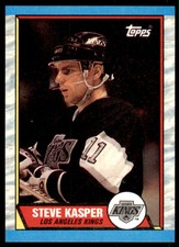 1989-90 Topps Steve Kasper Hockey Cards #194