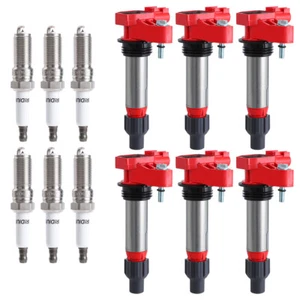 6Pcs For 2008-2016 Buick Enclave 3.6L V6 Ignition Coil & Spark Plug 41-109 UF569 - Picture 1 of 11
