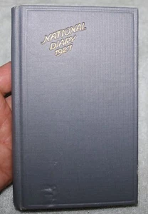 1927 HANDWRITTEN DIARY ALBRIGHT COLLEGE PROF "LINDBERGH FLIGHT" BROADWAY DEMPSEY - Picture 1 of 9