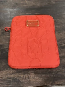 Marc Jacobs Red Nylon Embroidered Letter iPad Cover Case (C1) - Picture 1 of 7