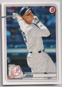 2020 Bowman #2 Aaron Judge New York Yankees