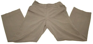 Dressbarn Women Size 6 Brown Straight Leg Casual Dress Pants Flat Front Stretch - Picture 1 of 5