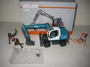 ATLAS 140 W BAGGER TIEFLÖFFEL PENZENSTADLER #837.2 NZG 1:50 OVP LIMITED EDITION - Bild 1 von 2