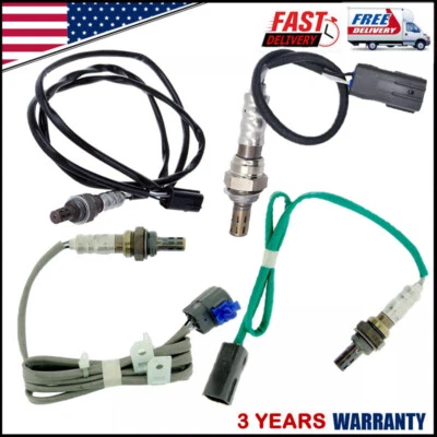 Juego de 4 sensores de oxígeno aguas arriba + aguas abajo para Mazda 6 3,0 L V6 2006 2007 2008 Foto 1 de 4