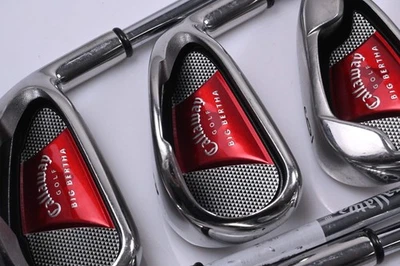 Callaway Big Bertha 2008 Irons / 4-PW+SW / Uniflex Callaway Big Bertha Shafts - Image 1 of 4