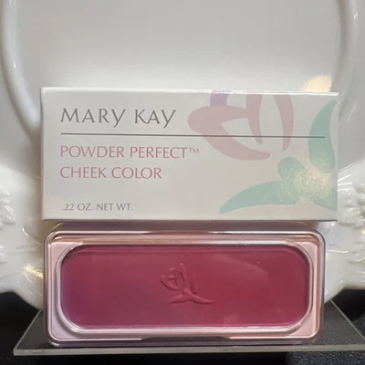 New In Box VTG Mary Kay Very Berry Powder Perfect Cheek Color NOS 5290 - Image 1 of 4
