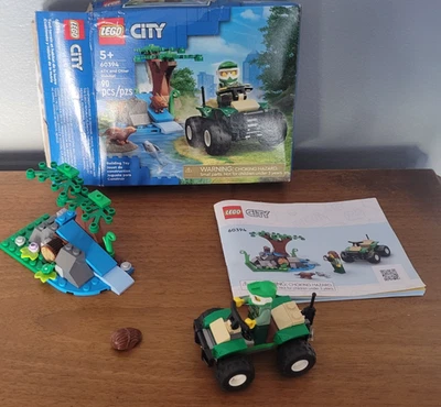 LEGO CITY: ATV and Otter Habitat (60394), Four wheeler, Missing Otters-READ - Image 1 of 4