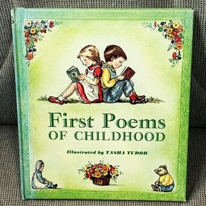 illustrations Tasha Tudor / FIRST POEMS OF CHILDHOOD 1967 - Picture 1 of 1