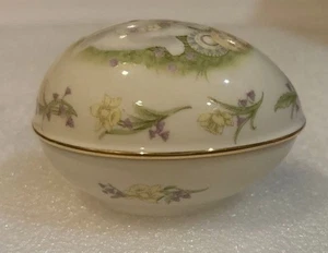 Lenox Ostern Frühling Hase Häschen Besucher 3" Ei Schmuckschatulle - Bild 1 von 5