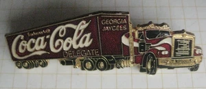 COCA-COLA / TRUCK GEORGIA JAYCEES DELEGATE .................... Auto Pin (264c) - Picture 1 of 1