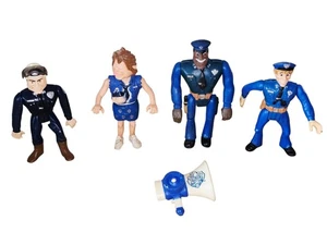 Figura de acción vintage de Police Academy Kenner 1988 Zed, Hightower, Tacklebe, Mahón - Imagen 1 de 9