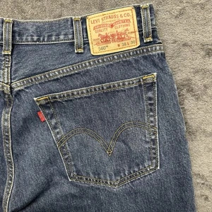 Vintage Levis 560 Jeans Mens 38x30 Blue Denim Relaxed Loose Baggy Comfort Y2K - Imagen 1 de 12